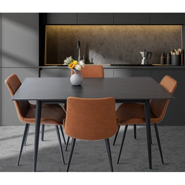 Corrigan Studio® Modern Elegant Kitchen Table And Chairs (Set Of 4